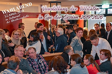 Prinzenwahl_2019-04-1201 Freitag 12. April 2019 Prinzenwahl - In der Gastronomie der Rheinhausenhalle wählte der Beirat des Hauptausschuss die Tollitäten der Session 2019/2020 gewählt....