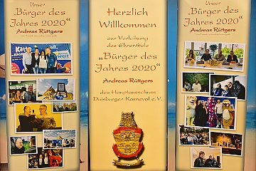 BDJ_2020-02-06_01 Bürger des Jahres 2020… Am 6. Februar 2020 ernennen die Duisburger Karnevalisten Andreas Rüttgers, Touristik-Chef von der Schauinsland-Reisen GmbH, zum Bürger...